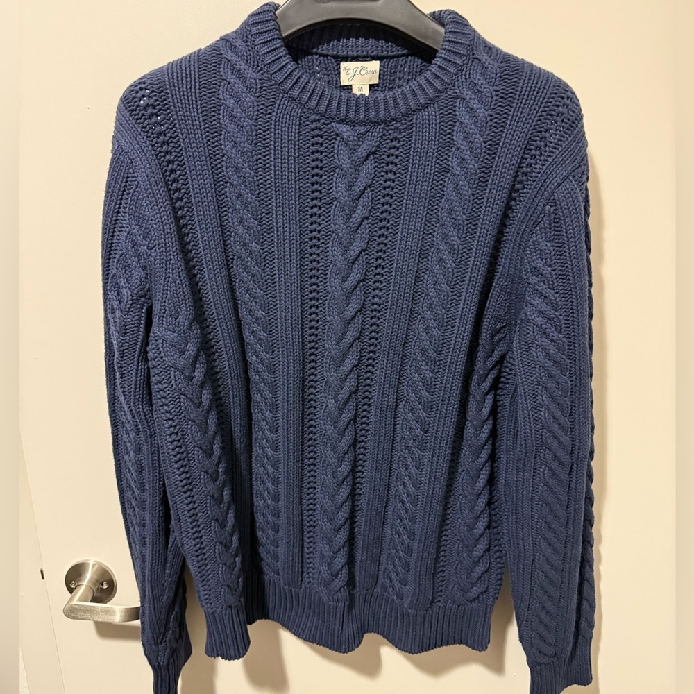 J. Crew Cable Knit Sweater